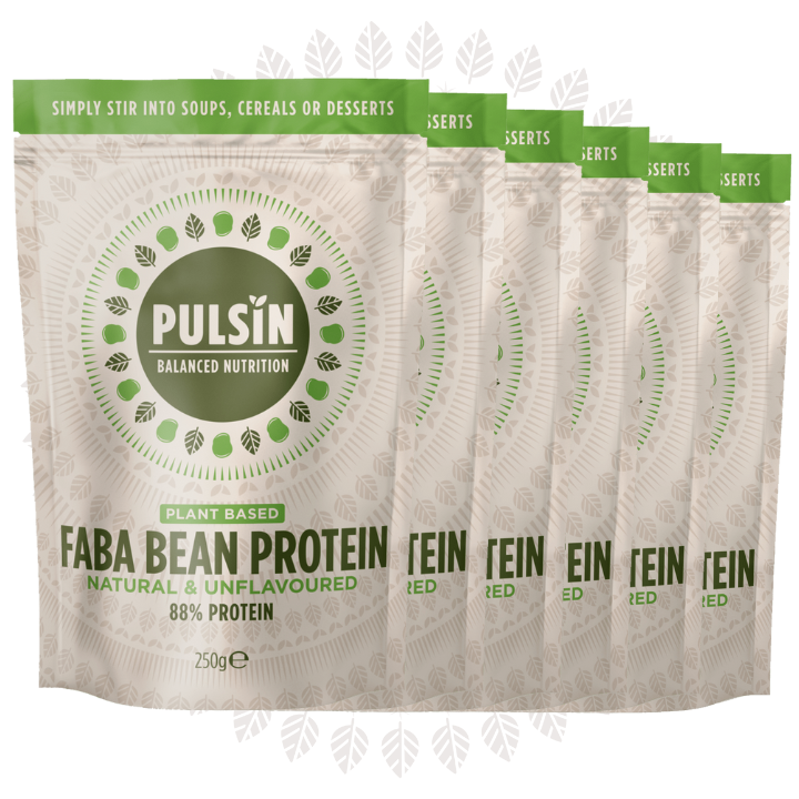 Faba Bean Protein Powder (250g Pouch) – Pack of 6