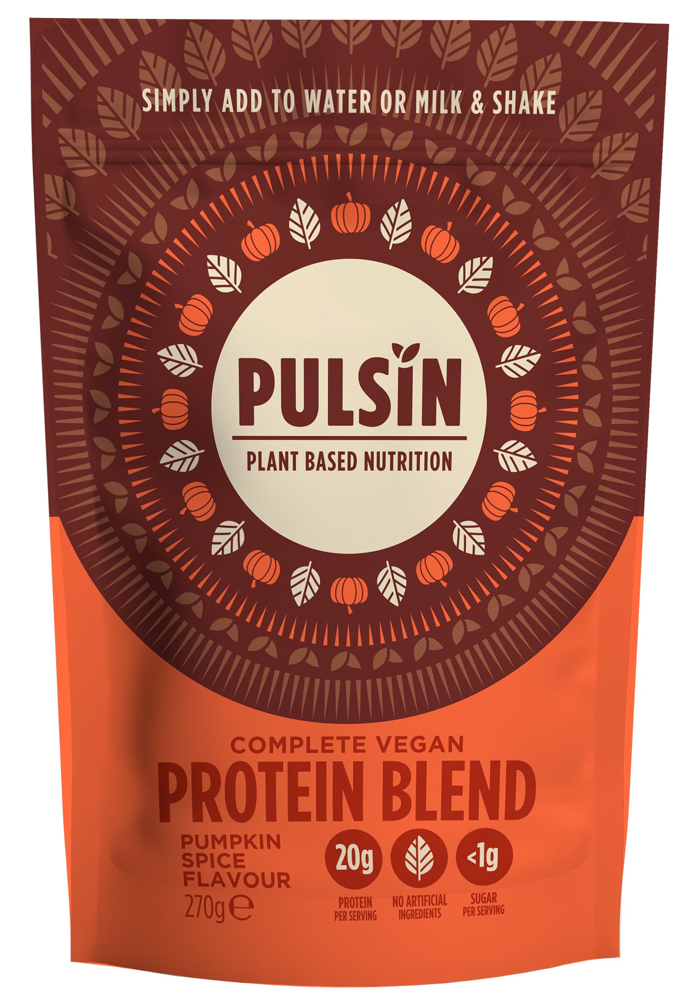 Complete Vegan Protein Blend – Pumpkin Spice (270g Pouch)