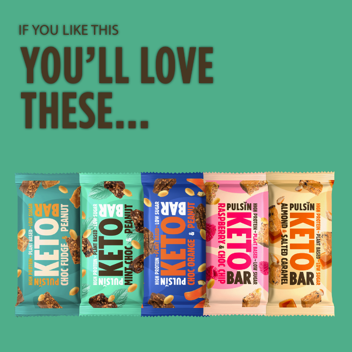 Keto Mint Choc & Peanut Bar (50g) – Pack of 18