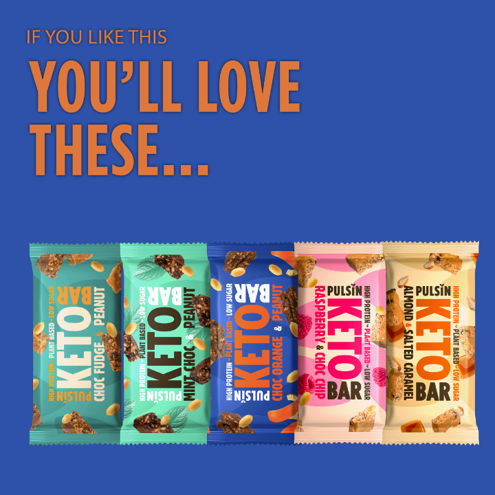 Keto Choc Orange & Peanut Bar (50g) – Pack of 18