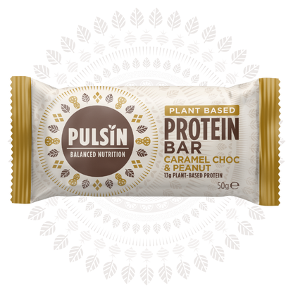 Pulsin Caramel Choc Peanut Protein Bar (18x50g)
