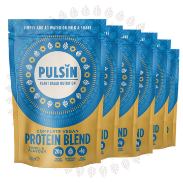 Complete Vegan Protein Blend – Vanilla (270g Pouch) – Pack of 6