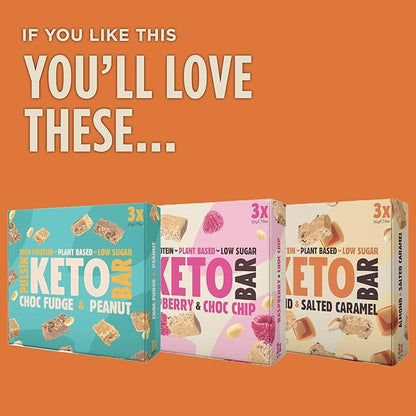 Keto Almond & Salted Caramel Multipack (3x30g Bars)
