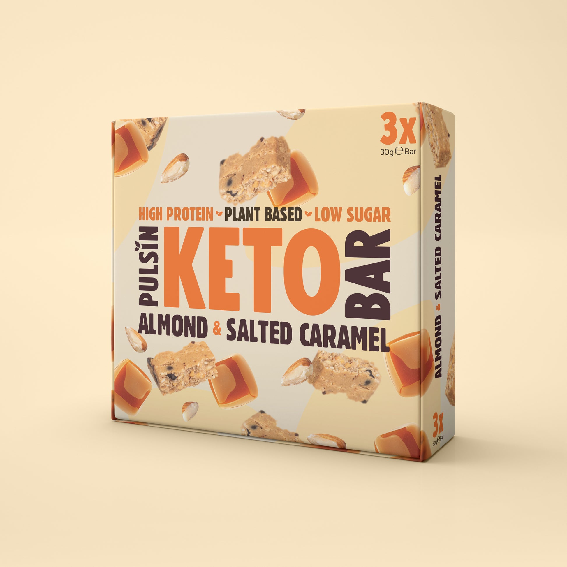 caramel Protein Keto Bar