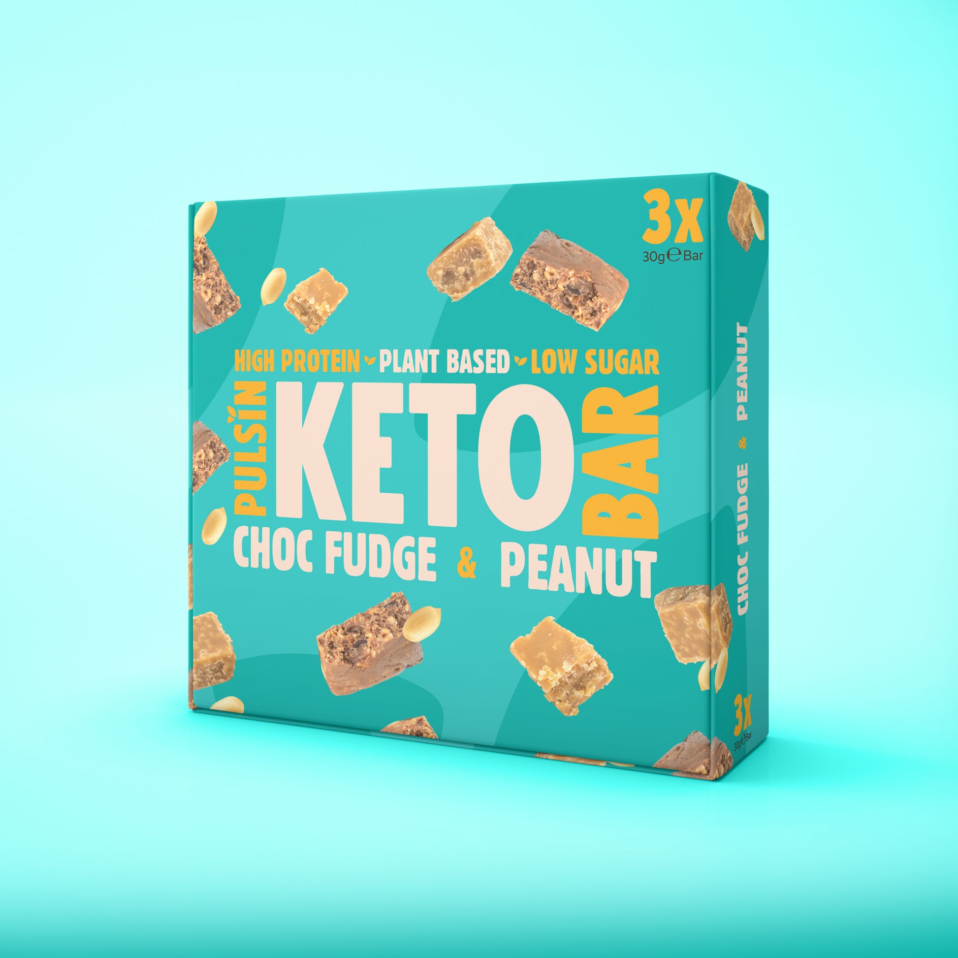 fudge keto protein bar
