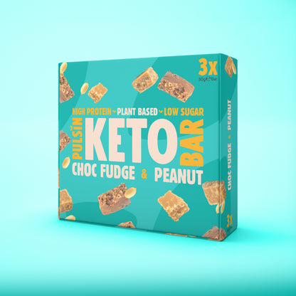 fudge keto protein bar