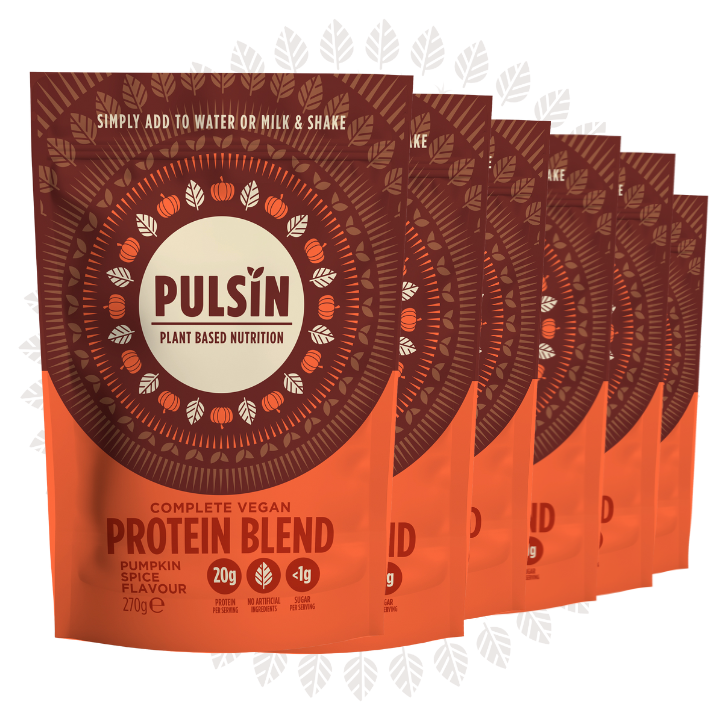 Complete Vegan Protein Blend – Pumpkin Spice (270g Pouch) – Pack of 6