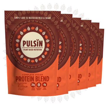 Complete Vegan Protein Blend – Pumpkin Spice (270g Pouch) – Pack of 6