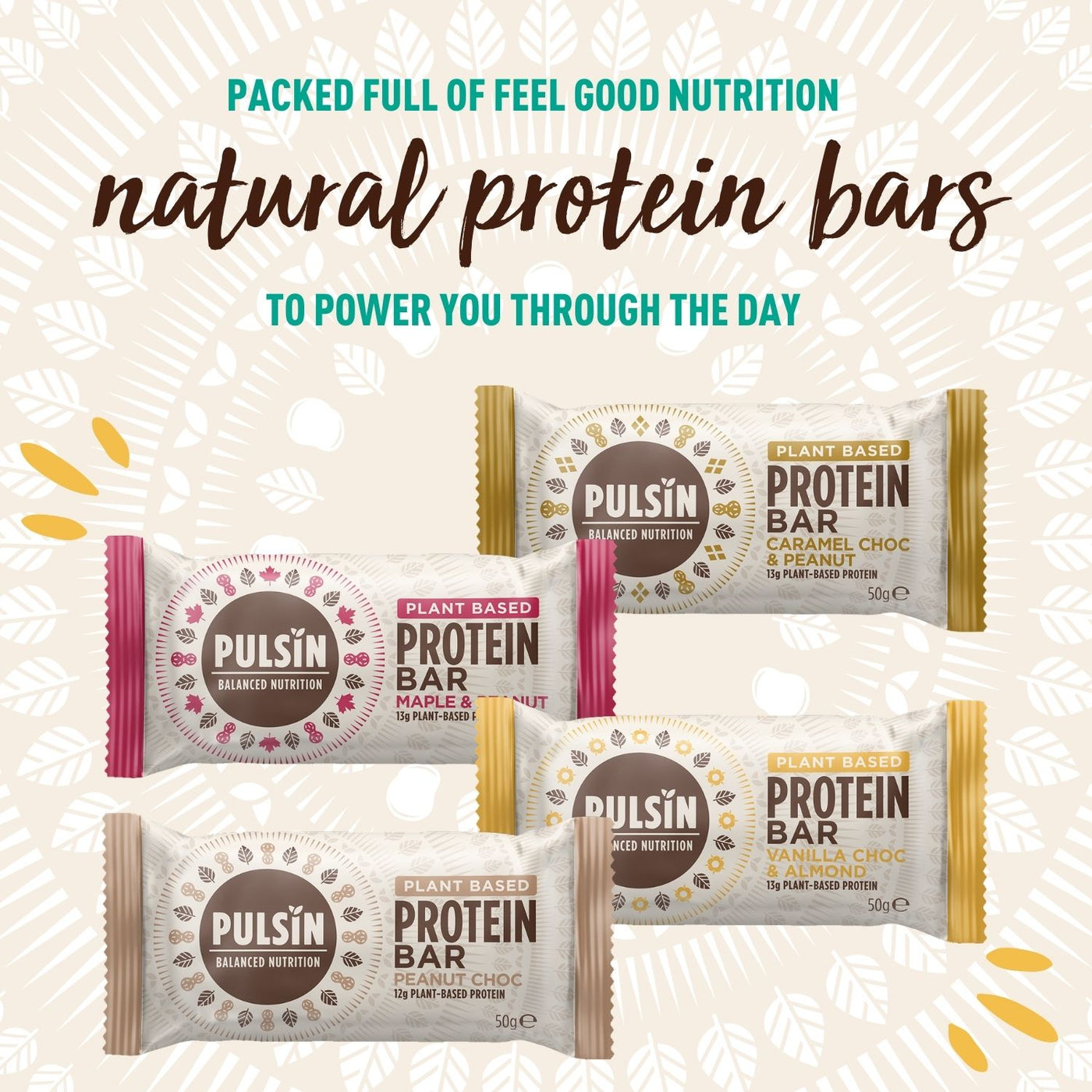 Caramel Choc & Peanut Protein Bar (50g) – Pack of 18
