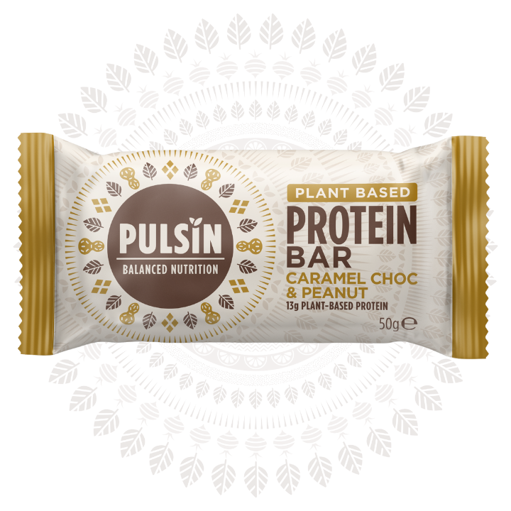 Pulsin Caramel Choc Peanut Protein Bar (18x50g)