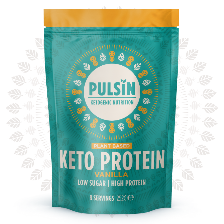 Pulsin Vanilla Keto Protein (252g)