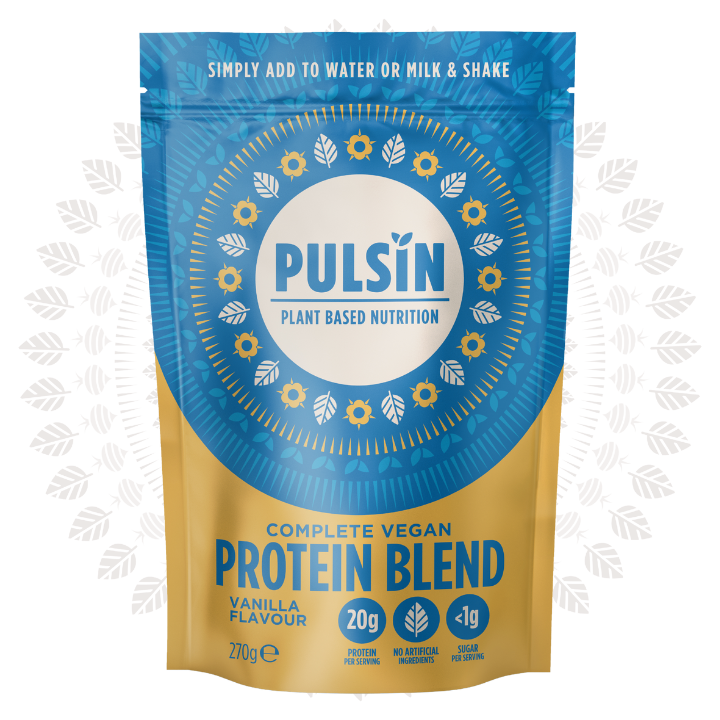 Pulsin Complete Vegan Protein Blend Vanilla (270g)