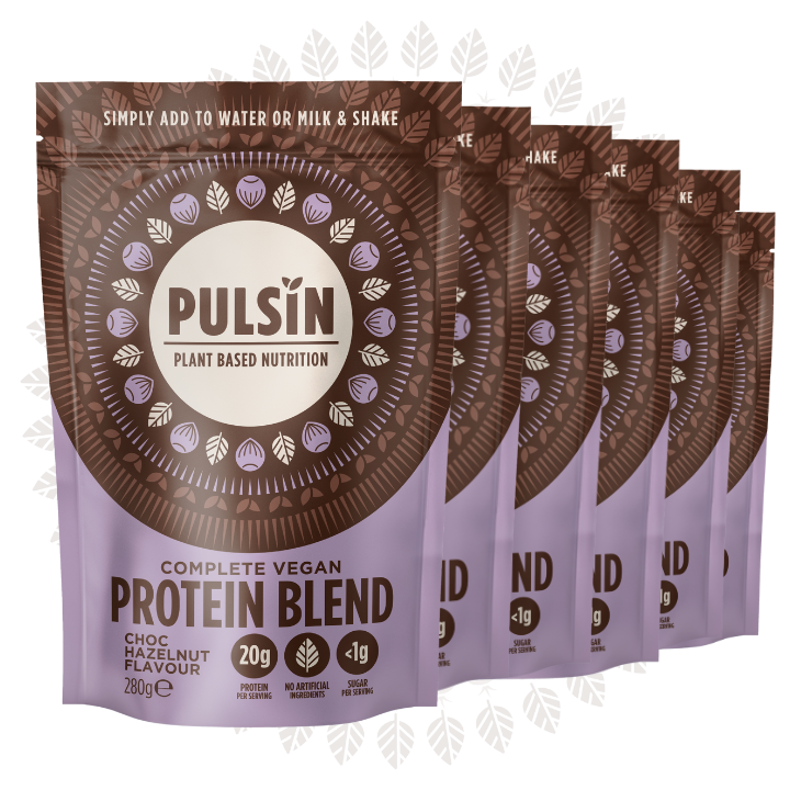 Pulsin Complete Vegan Protein Blend Hazelnut (6x280g)
