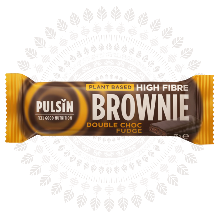 Pulsin Double Choc Fudge Brownie (18x35g)