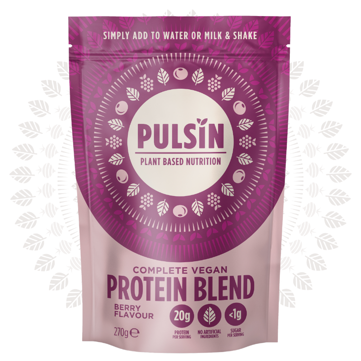 Pulsin Complete Vegan Protein Blend Berry (270g)