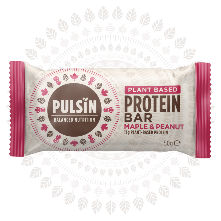 Pulsin Maple Peanut Protein Bar (18x50g)