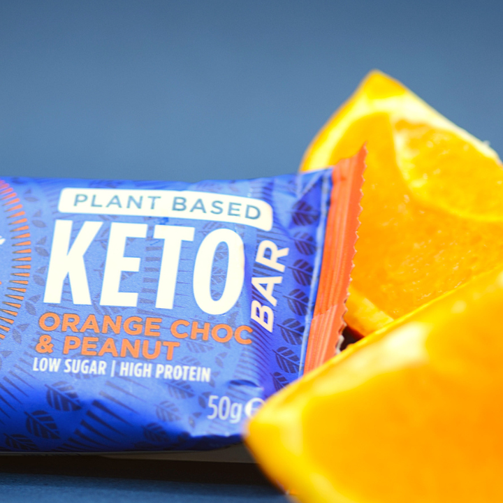 Pulsin Orange Choc and Peanut Keto Bar 3