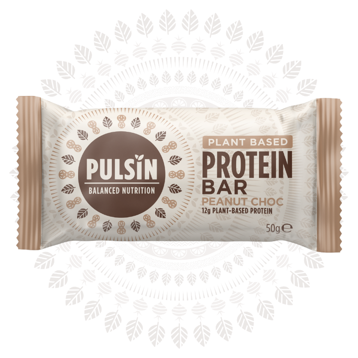 Pulsin Vegan Peanut Choc Protein Bar (18x50g)