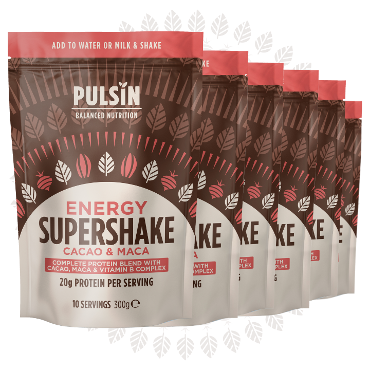 Pulsin ‘Energy’ Cacao and Maca Supershake multi