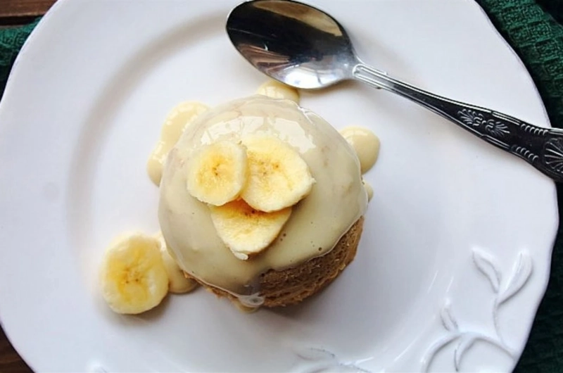Banana Protein Mug Cake