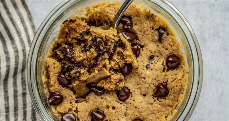 Protein Cookie Dough Vegan Mug Cake